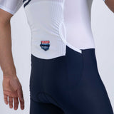 MEN ULTRA TRI P1 RACESUIT - NAVY EXOS / PFP LEG BANDS - COTE D'AZUR