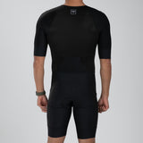MEN'S ELITE TRI AERO FZ RACESUIT - BLACK