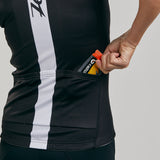 WOMEN CORE CYCLE JERSEY - BLACK