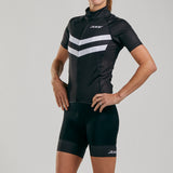 WOMEN CORE CYCLE JERSEY - BLACK