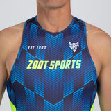 MEN SPRINT BACKZIP RACESUIT - SPEEDWAY