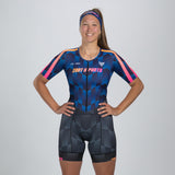 WOMEN LTD TRI AERO FZ RACESUIT - SPEEDWAY