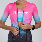 WOMEN LTD TRI AERO FZ RACESUIT - VICE