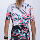 WOMEN LTD CYCLE AERO JERSEY - KOA TROPICAL