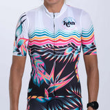 WOMEN LTD CYCLE AERO JERSEY - KOA TROPICAL