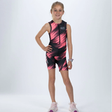 YOUTH LTD TRI PROTÉGÉ RACESUIT - DRIFTSPEED HOT CORAL