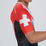 MEN LTD TRI AERO FZ RACESUIT - SWITZERLAND