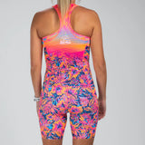 WOMEN'S LTD TRI SLVS FZ RACESUIT - CLUB ALOHA