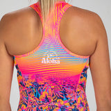WOMEN'S LTD TRI SLVS FZ RACESUIT - CLUB ALOHA
