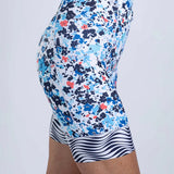 WOMEN TRI SLEEVELESS FZ RACESUIT - COTE D'AZUR