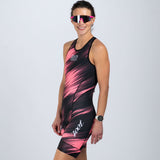 WOMEN'S SPRINT TRI HYPERGLIDE BACKZIP RACESUIT - DRIFTSPEED