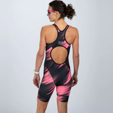 WOMEN'S SPRINT TRI HYPERGLIDE OPEN BACK RACESUIT - DRIFTSPEED
