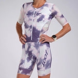WOMEN LTD TRI AERO FZ RACESUIT - MOONLIGHT