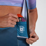 WOMEN TRI SET IN SLEEVE FULL ZIP RACESUIT - KONA ICE