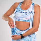 WOMEN LTD TRI SLEEVELESS FZ RACESUIT - DREAMCATCHER