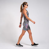 WOMEN LTD TRI SLEEVLESS FZ RACESUIT - AMERICAN REBEL