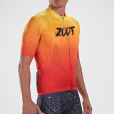 MEN'S CUSTOM CYCLE AERO JERSEY - KONA ICE