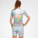 WOMENS LTD TRI AERO JERSEY - LIVE ALOHA