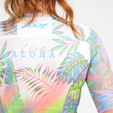 WOMENS LTD TRI AERO JERSEY - LIVE ALOHA