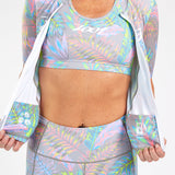 WOMENS LTD TRI AERO JERSEY - LIVE ALOHA