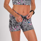 WOMEN LTD RUN PULSE SHORT - AMERICAN REBEL