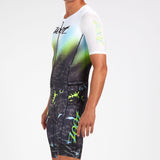 MEN'S LTD TRI AERO FZ RACESUIT - LIVE ALOHA