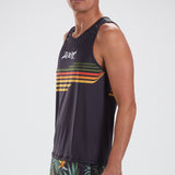 MEN'S CUSTOM RUN SINGLET - WAIKOLOA
