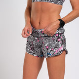 WOMEN LTD RUN 3" SHORT - AMERICAN REBEL