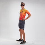 MEN'S TRI SET IN SLEEVE FULL ZIP RACESUIT - KONA ICE