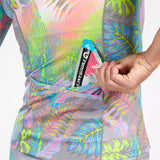 WOMENS LTD TRI AERO JERSEY - LIVE ALOHA