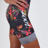 WOMEN TRI SET IN SLEEVE FULL ZIP RACESUIT - WAIKOLOA
