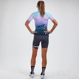WOMEN CUSTOM CYCLE AERO JERSEY - KONA ICE