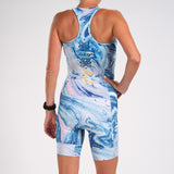 WOMEN LTD TRI SLEEVELESS FZ RACESUIT - DREAMCATCHER