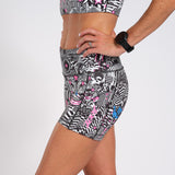 WOMEN LTD RUN PULSE SHORT - AMERICAN REBEL