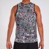 MEN'S LTD RUN SINGLET - AMERICAN REBEL