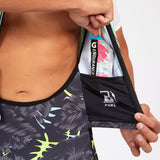 MEN'S LTD TRI AERO FZ RACESUIT - LIVE ALOHA