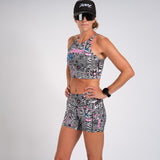 WOMEN LTD RUN PULSE SHORT - AMERICAN REBEL