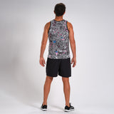 MEN'S LTD RUN SINGLET - AMERICAN REBEL