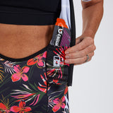 WOMEN TRI SET IN SLEEVE FULL ZIP RACESUIT - WAIKOLOA