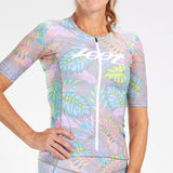 WOMENS LTD TRI AERO JERSEY - LIVE ALOHA