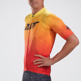 MEN'S CUSTOM CYCLE AERO JERSEY - KONA ICE
