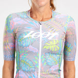 WOMENS LTD TRI AERO JERSEY - LIVE ALOHA