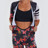 WOMEN TRI SET IN SLEEVE FULL ZIP RACESUIT - WAIKOLOA