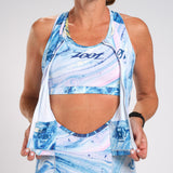 WOMEN LTD TRI SLEEVELESS FZ RACESUIT - DREAMCATCHER