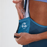 WOMEN TRI SET IN SLEEVE FULL ZIP RACESUIT - KONA ICE