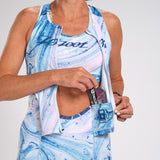 WOMEN LTD TRI SLEEVELESS FZ RACESUIT - DREAMCATCHER