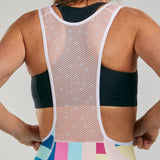 W LTD CYCLE BIB - RIVIERA