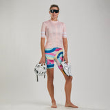 W LTD CYCLE BIB - RIVIERA