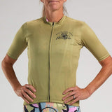 WOMEN LTD CYCLE AERO JERSEY - PALM MAHALO