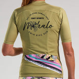 W LTD CYCLE AERO JERSEY - PALM MAHALO